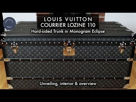 Louis Vuitton GRAND REVEAL: Courrier Lozine 110 Malle Trunk .